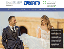 Tablet Screenshot of eurofotopalermo.com